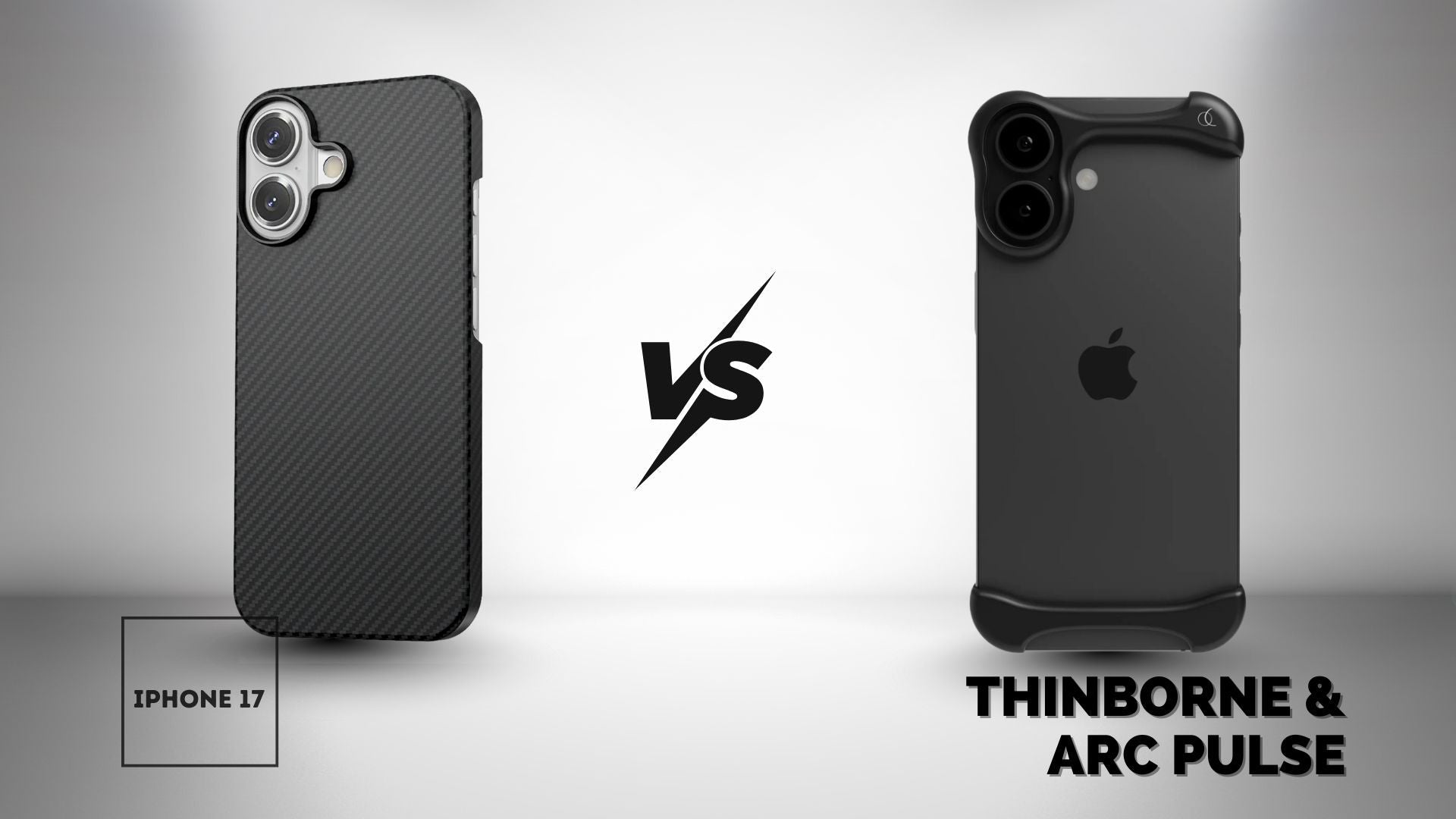 ThinBorne vs Arc Pulse iPhone 17 Case: Minimalist Comparison ThinBorne vs Arc Pulse iPhone 17 Case: Minimalist Comparison