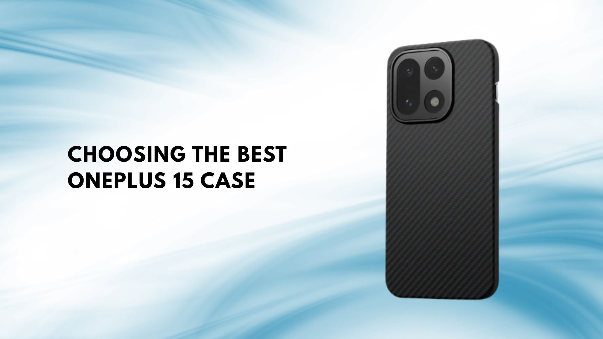 Funda OnePlus 15 de Fibra de Aramida Magnética - 1,3 mm