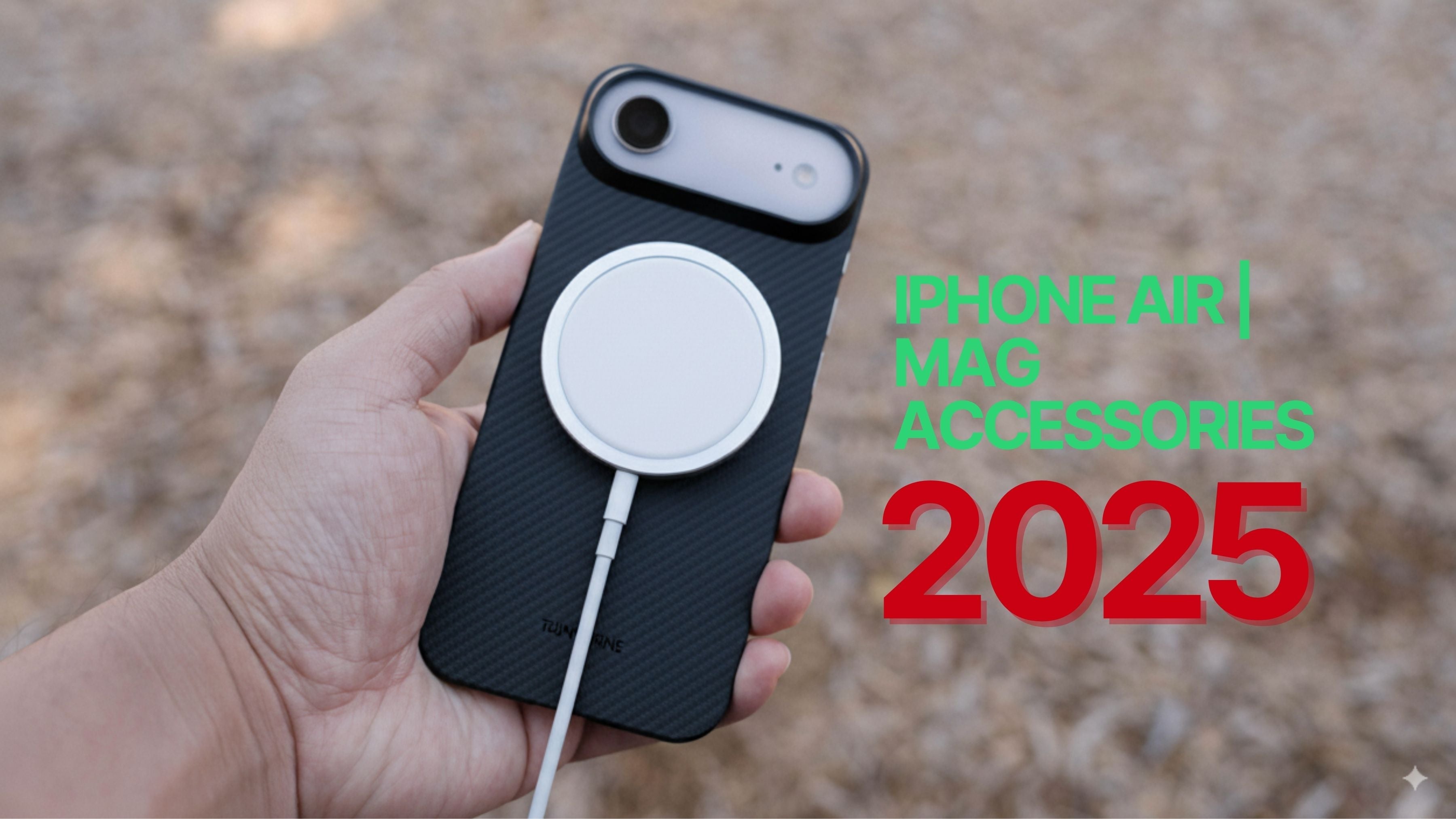 20+ Best iPhone Air MagSafe Accessories [2025 Edition]