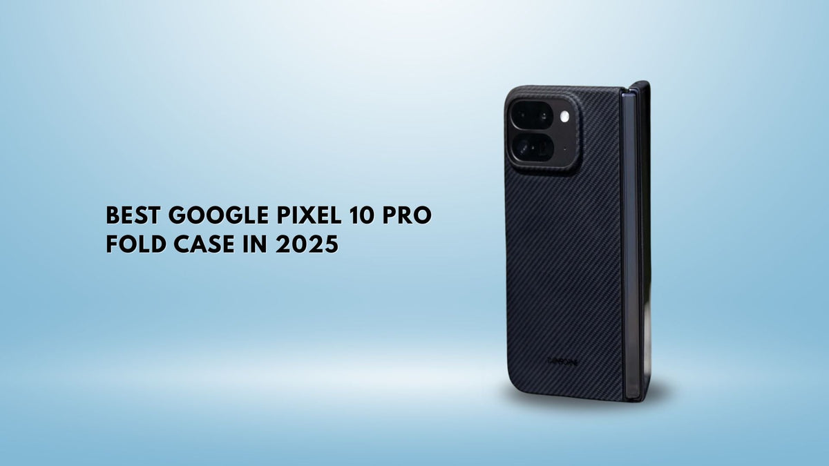 Pixel 10 Pro Fold in ThinBorne aramid fiber case