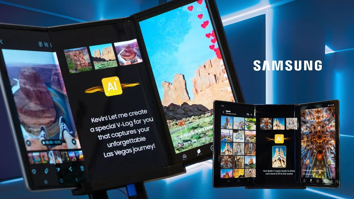 Samsung Tri-Fold Phone prototype