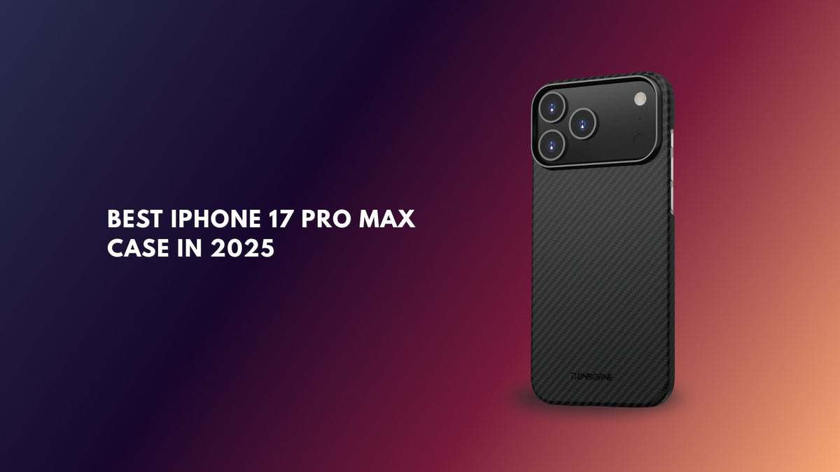 ThinBorne iPhone 17 Pro Max aramid fiber case