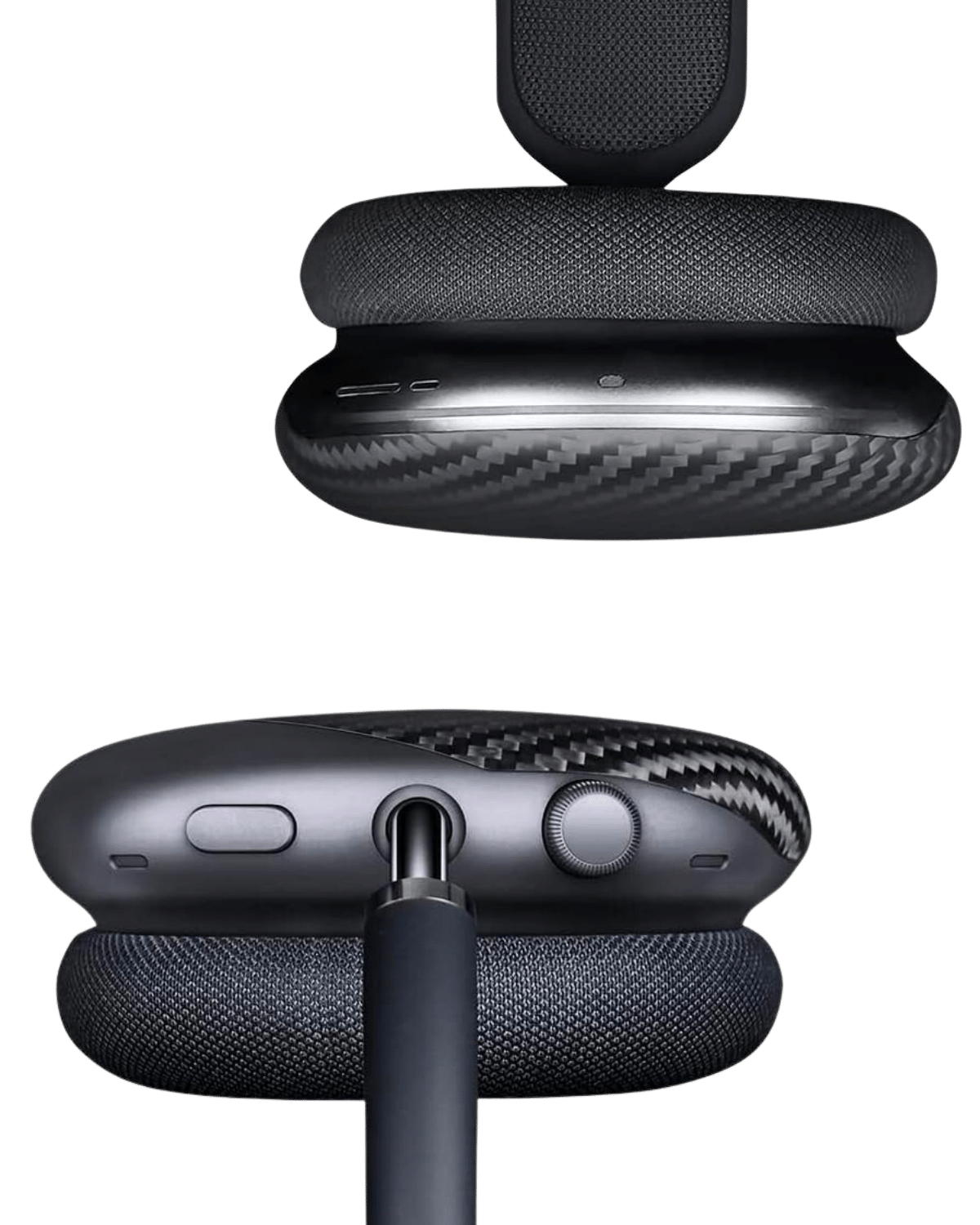showing close up view of AirPods Max