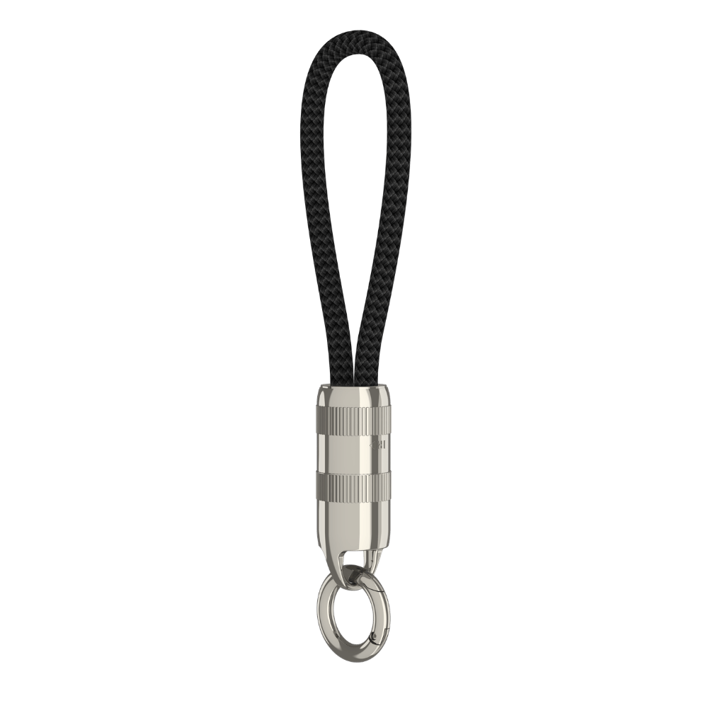 a front short of thinborne keychain usb c cable