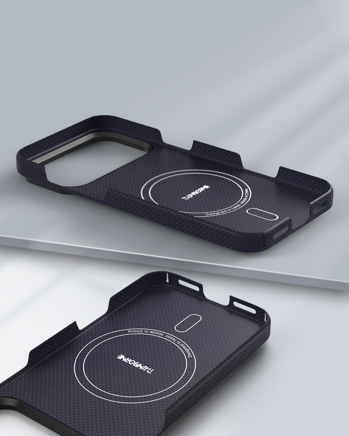 showing the inner design of the iphone 17 pro max case