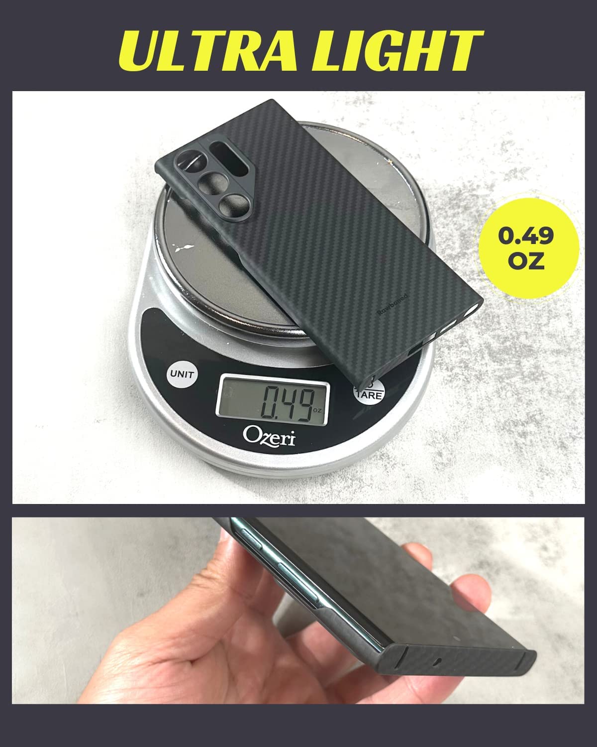galaxy s23 ultra case weight