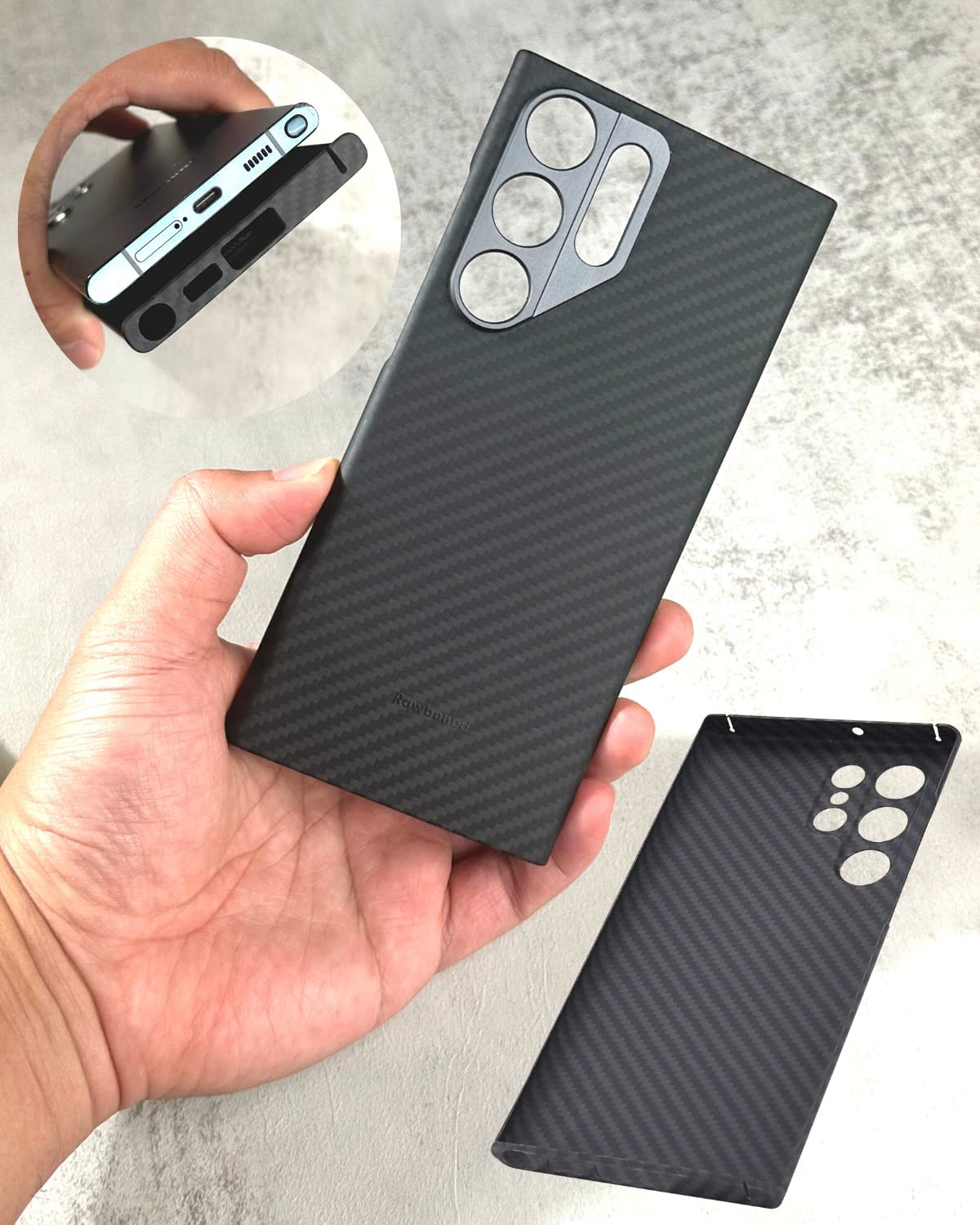 samsung galaxy s23 ultra case rear view