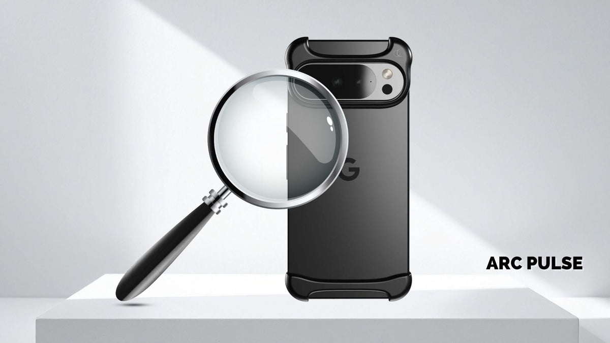A big magnifying glass with Arc Pulse Pixel 10 Pro XL Case Review