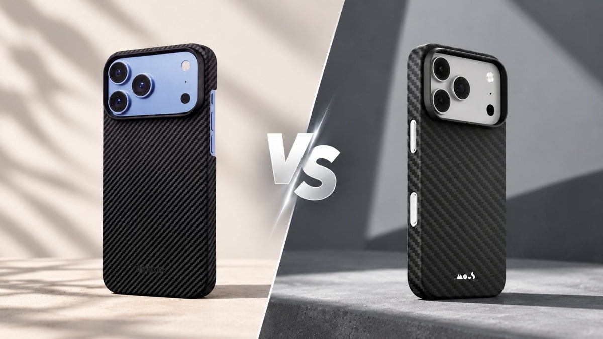 ThinBorne and Mous iPhone Duo cases