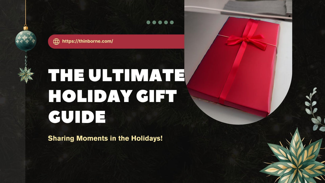 cover photo of thinborne holiday gift guide 2024