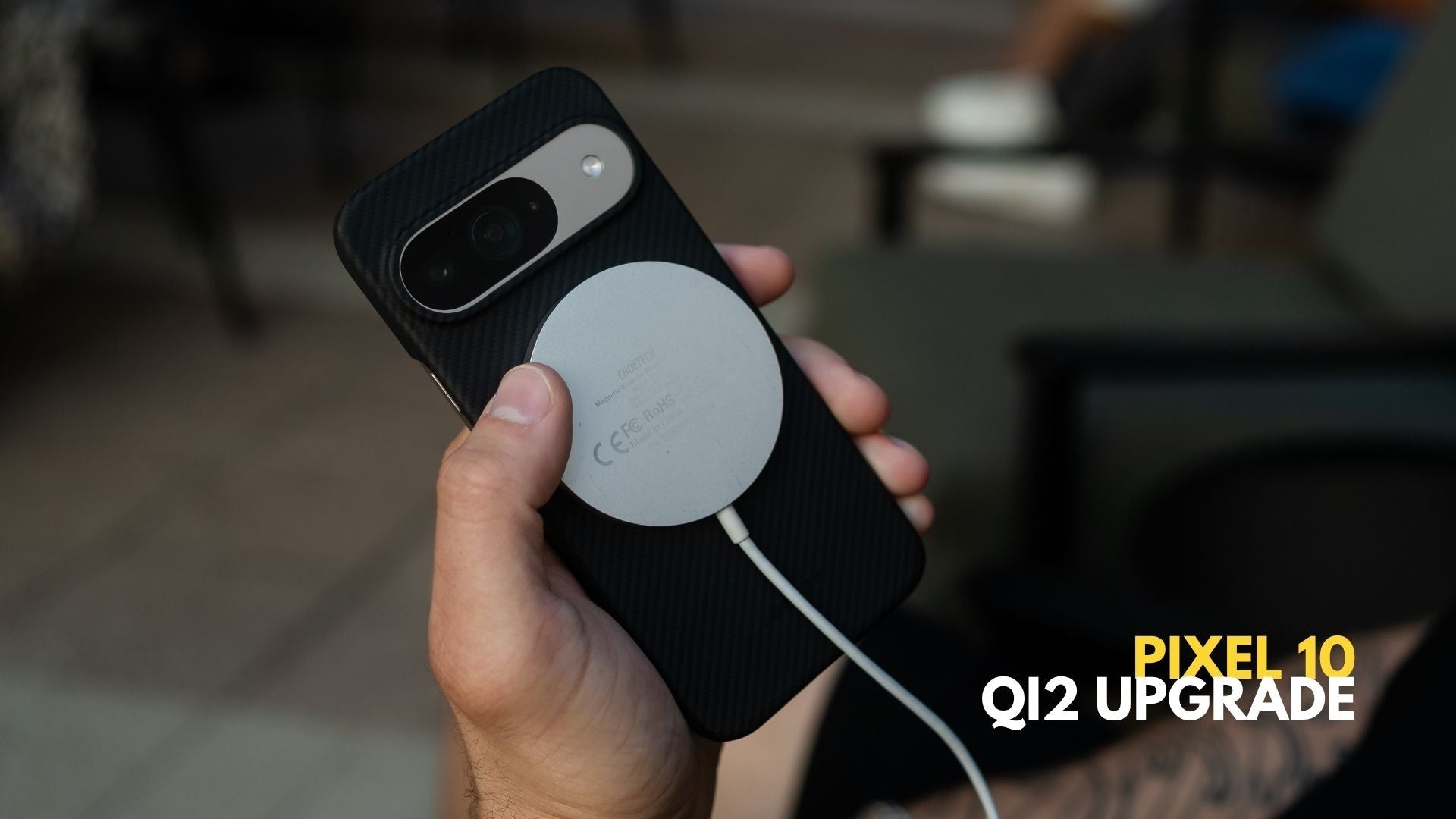 Google Pixel 10 Qi2 wireless charging support with magnetic case banner photo