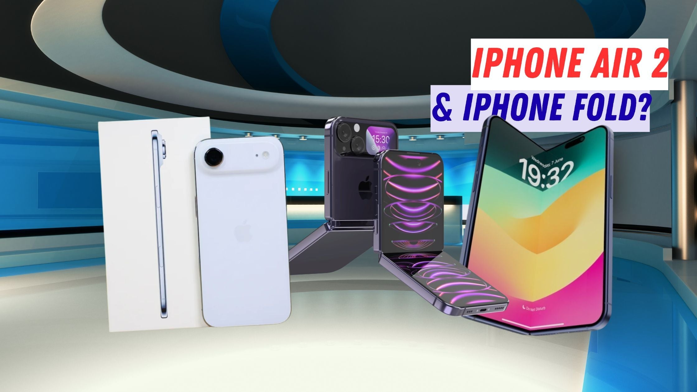 iPhone Air 2 and iPhone Fold leaked images banner photo