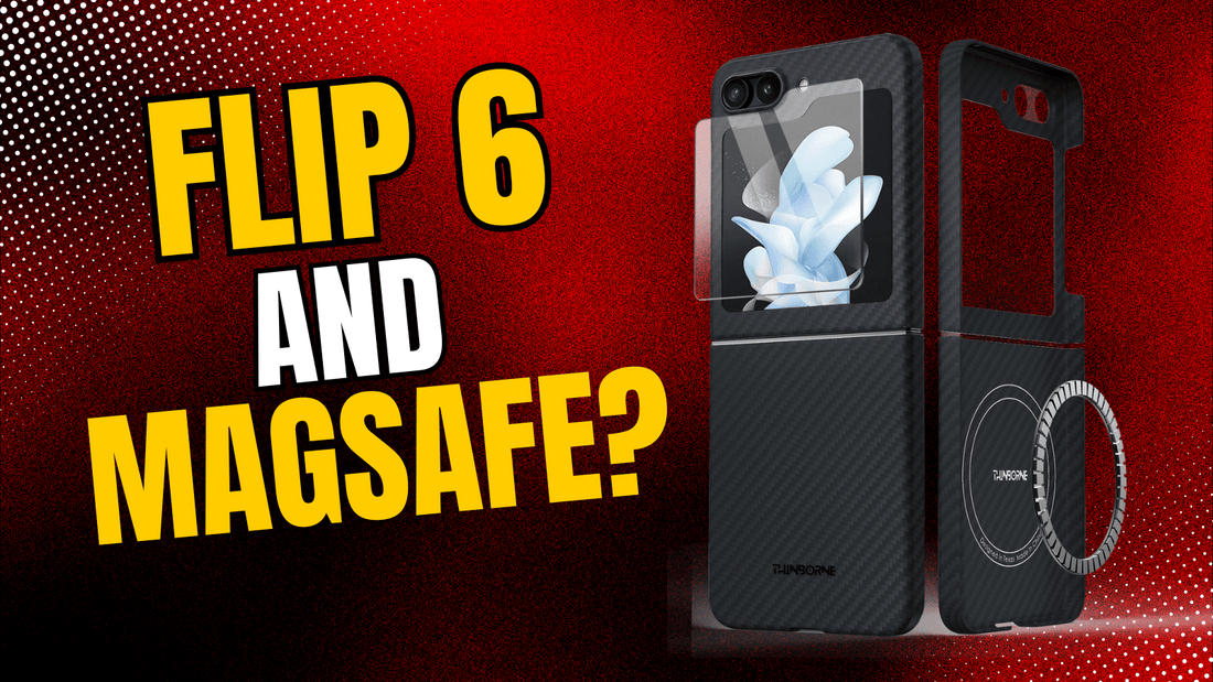 Is the Samsung Galaxy Z Flip 6 compatible with MagSafe?