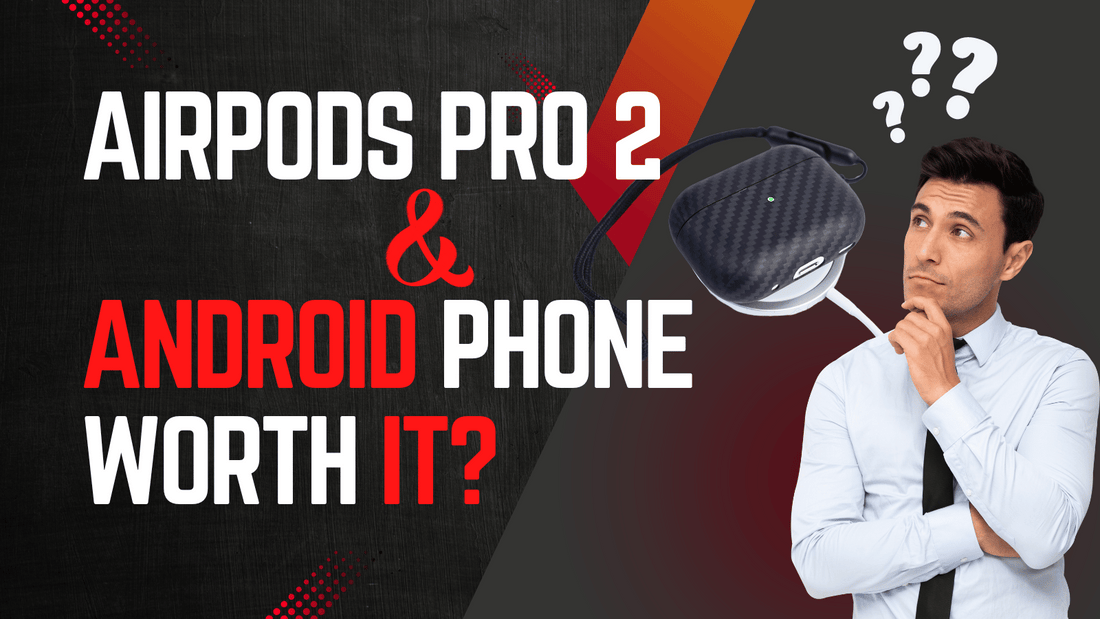 a man with question marks above his head and wondering: Is It Worth To Get The Airpods Pro 2 with android phone?