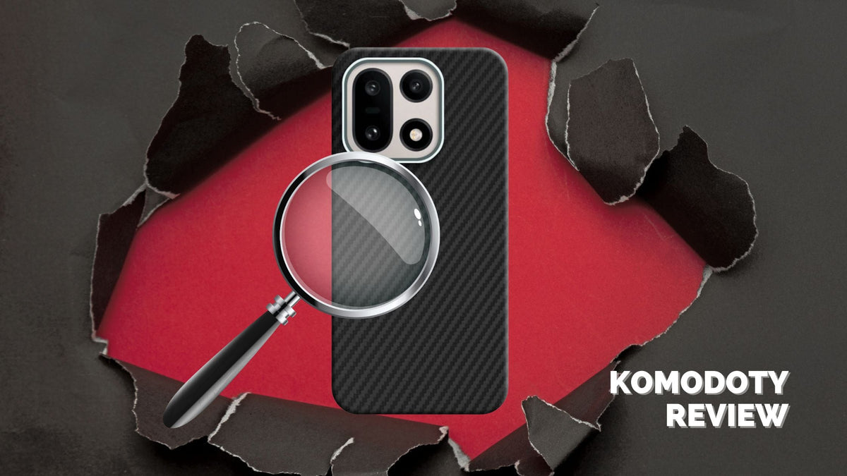 Komodoty case for OnePlus 15 review banner photo