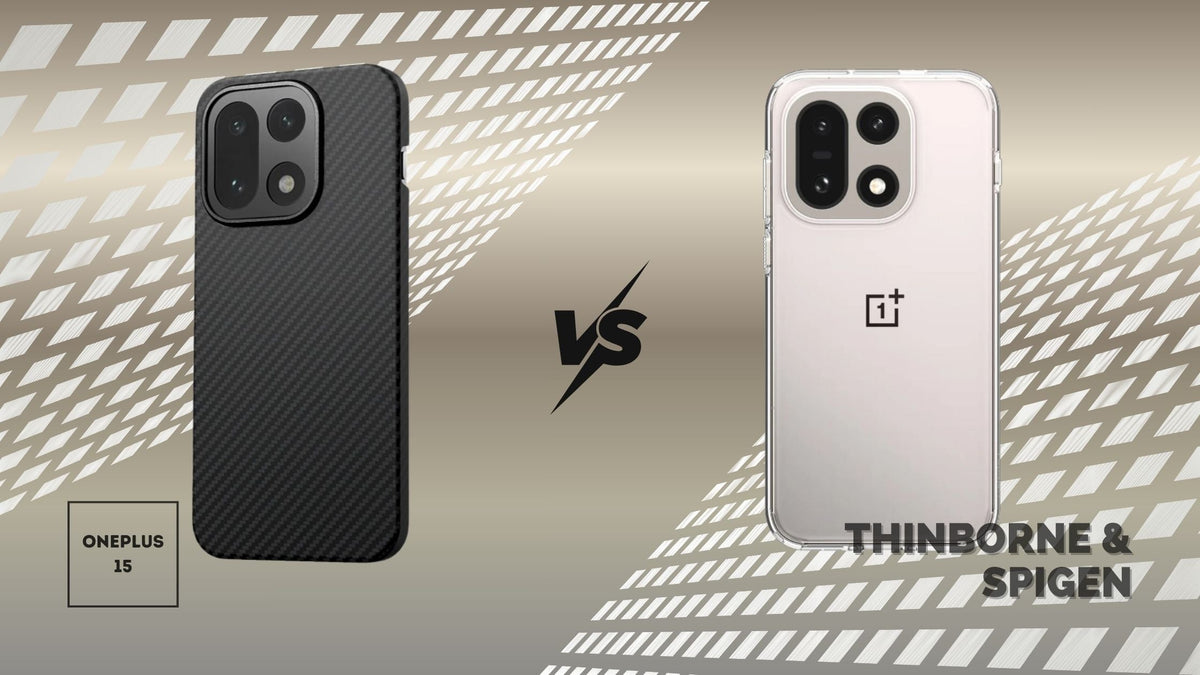 ThinBorne vs. Spigen OnePlus 15 Case banner photo