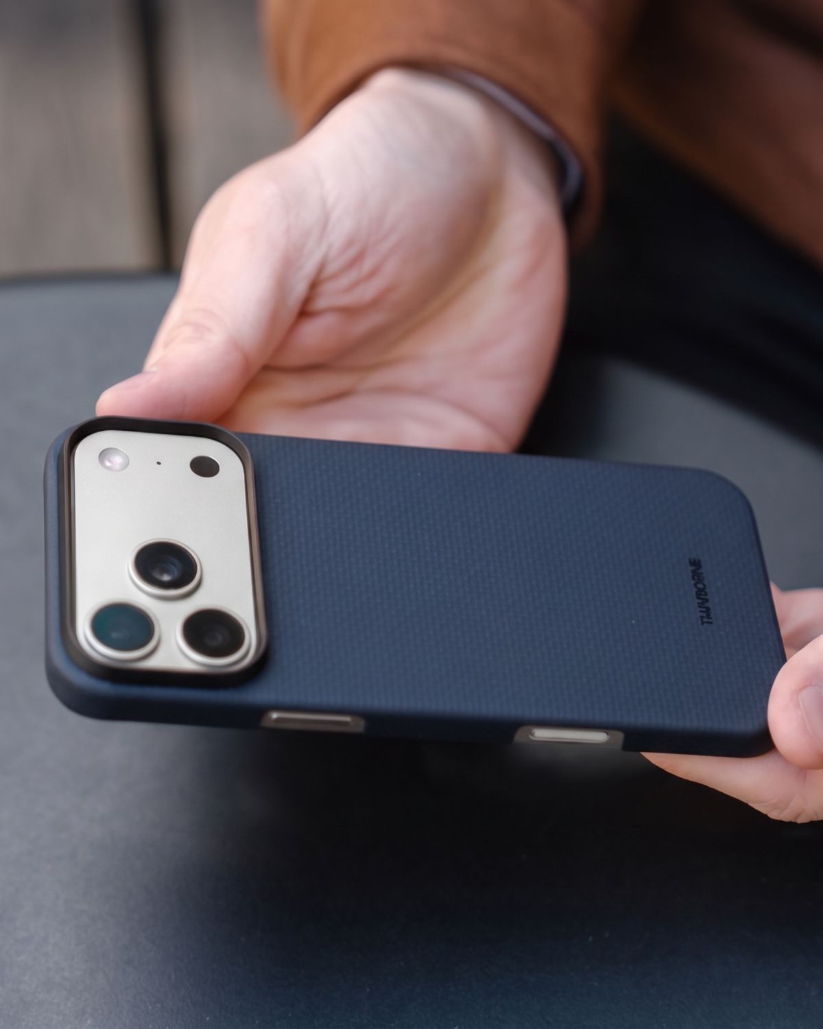 iPhone 18 Pro Case - Super Thin | Aramid Fiber | MagSafe - Navy Blue