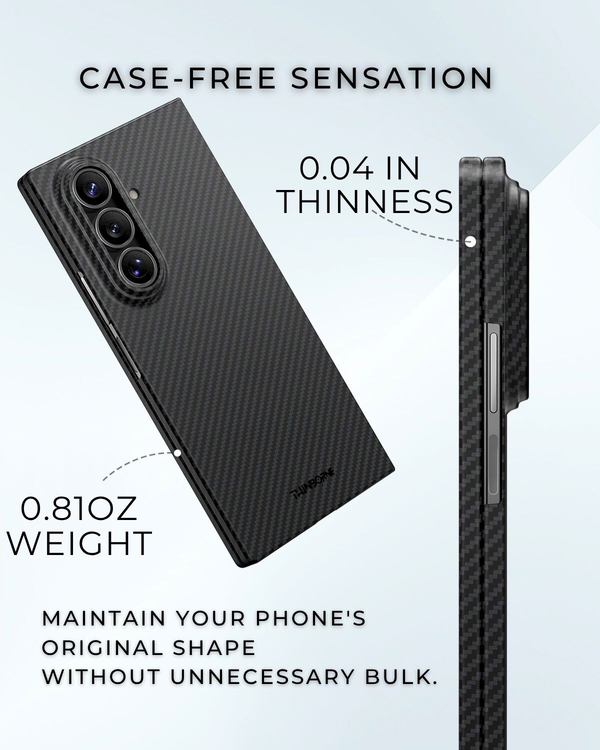 Super Thin Galaxy Z Fold 7 Case | Aramid Fiber | MagSafe ( Pre-Order, Ship July 24th )