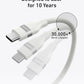 Anker Laptop Power Bank (25K, 165W, Built-In and Retractable Cables)