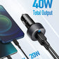 Anker <b>PowerDrive III</b> Duo USB-C Car Charger