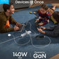 Anker Laptop Power Bank (25K, 165W, Built-In and Retractable Cables)