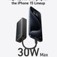 Anker Nano Power Bank (30W, Built-In USB-C Cable)