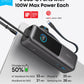 Anker Laptop Power Bank (25K, 165W, Built-In and Retractable Cables)