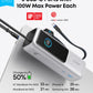 Anker Laptop Power Bank (25K, 165W, Built-In and Retractable Cables)