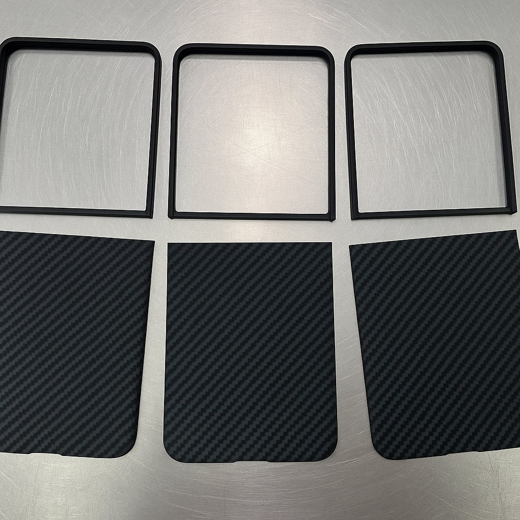 Unedited, real-life photo of the Galaxy Z Flip 7 case.