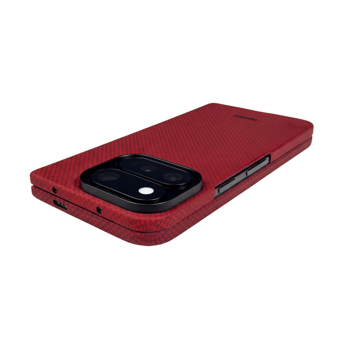 close shot of pixel 11 pro fold case to show the camera design and cutouts