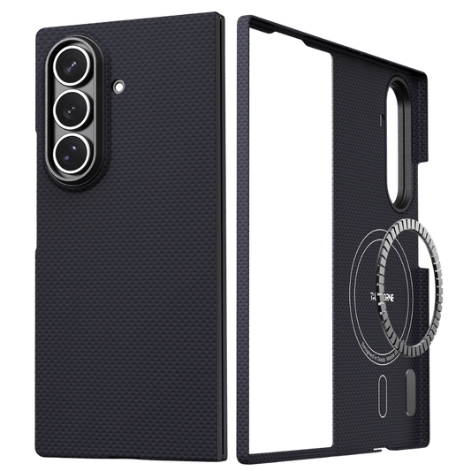 Thinborne Galaxy Z Fold 8 ultra case showing the slim front cover and MagSafe compatible back.