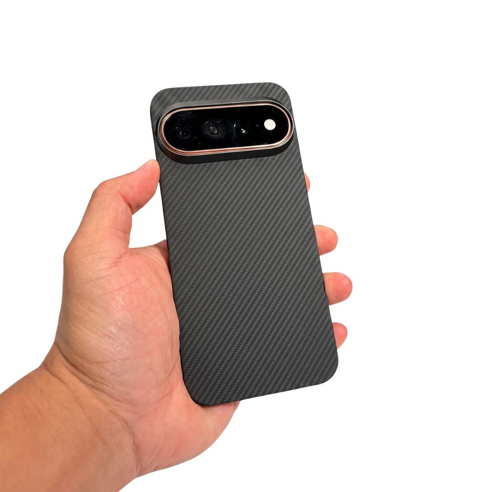 Pixel 11 Pro Case - Unbelievably Thin | Aramid Fiber | Magnetic - Black