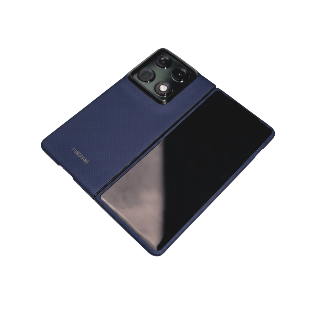 close shot of motorola razr fold case 