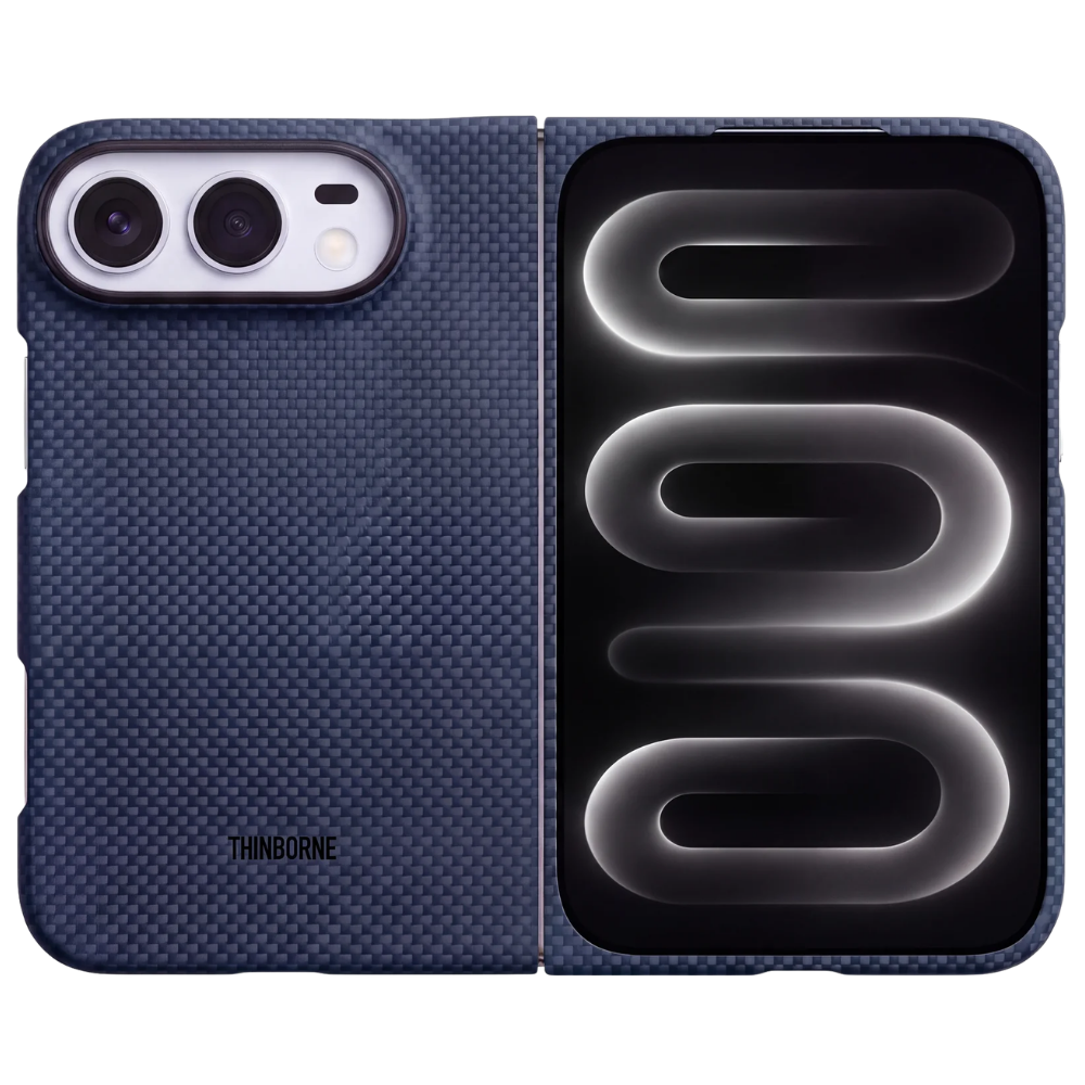 iPhone duo case in navy 