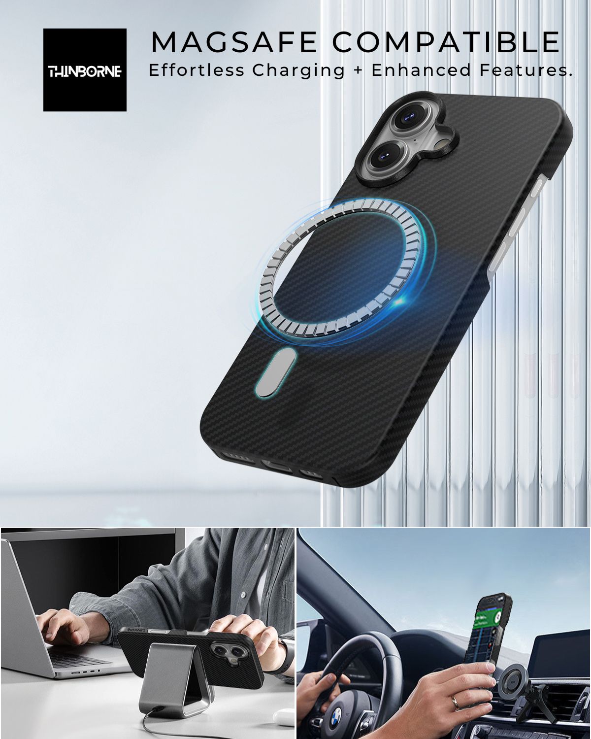 iPhone 17 Case - Super Thin | Aramid Fiber | MagSafe (Ship Dec 04)