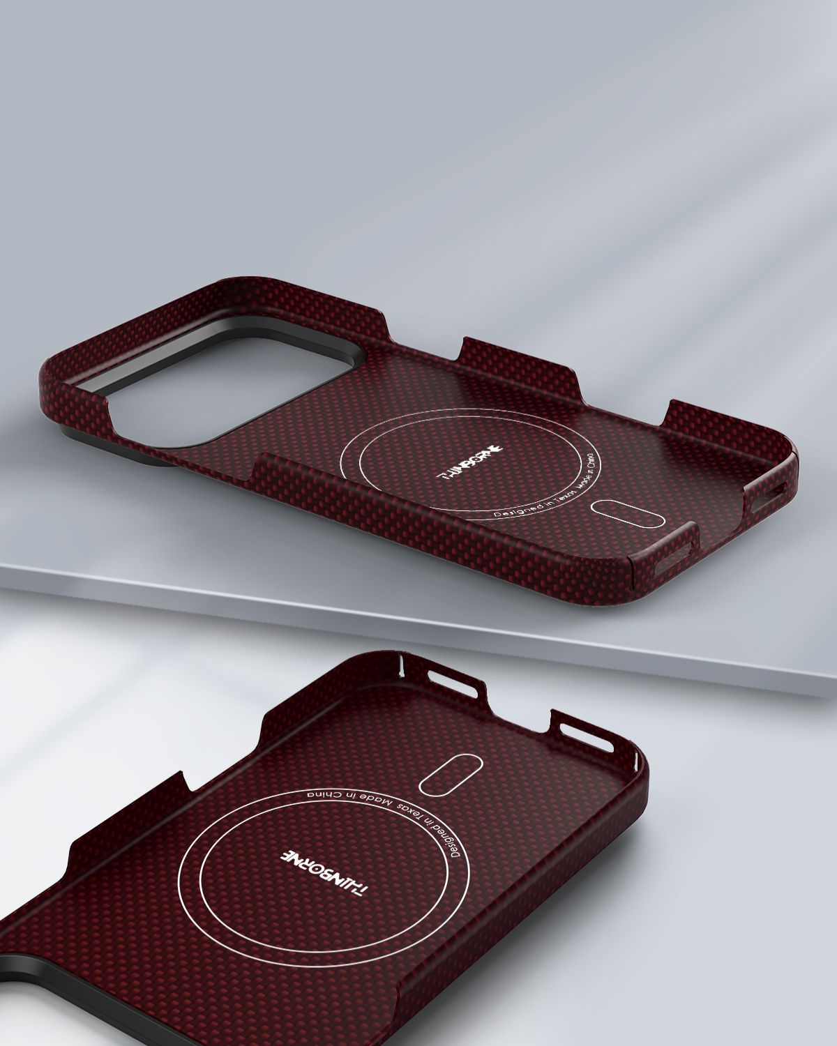 inner design of iphone 17 pro max case
