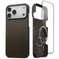 showing the front and back of iphone 18 pro max case with tempered glass screen protector