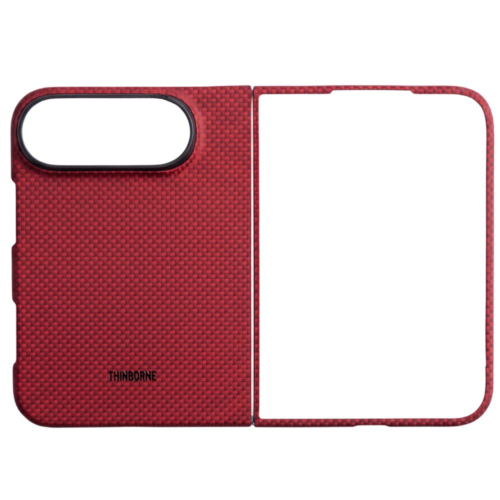 iPhone Duo Case - Super Thin | Aramid Fiber | MagSafe - Crimson