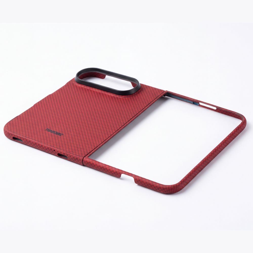 iPhone Duo Case - Super Thin | Aramid Fiber | MagSafe - Crimson