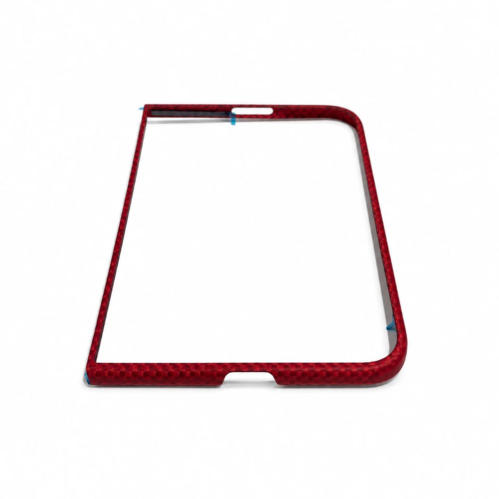 iPhone Duo Case - Super Thin | Aramid Fiber | MagSafe - Crimson