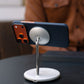 iPhone 17 pro max with case attached to magsafe stand
