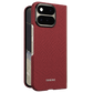 pixel 11 pro fold crimson case with the phone standing on the surface