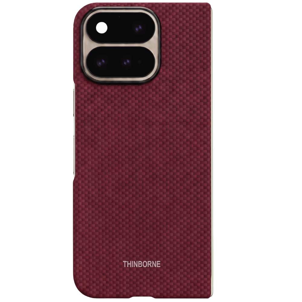 showing the back of pixel 11 pro fold case
