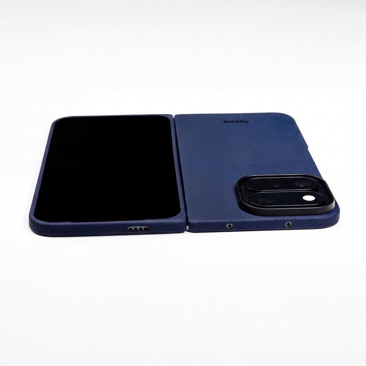 Pixel 11 Pro Fold Case - Unbelievably Thin | Aramid Fiber | Magnetic - Navy
