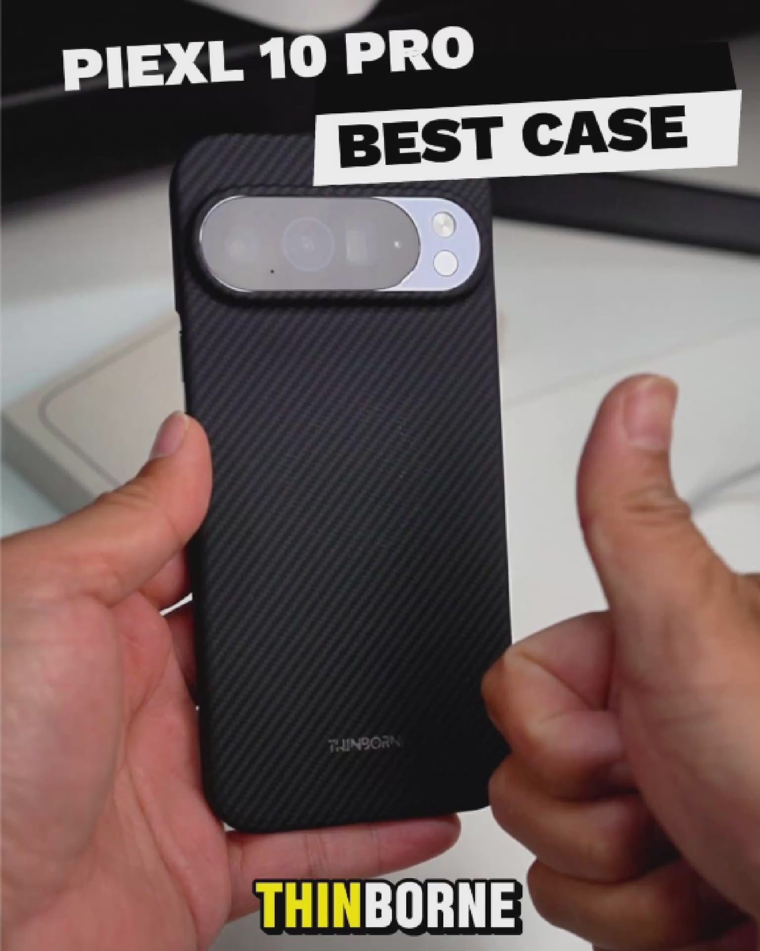 Google Pixel 10 Pro Case -  Super Thin 600D Aramid Fiber with MagSafe
