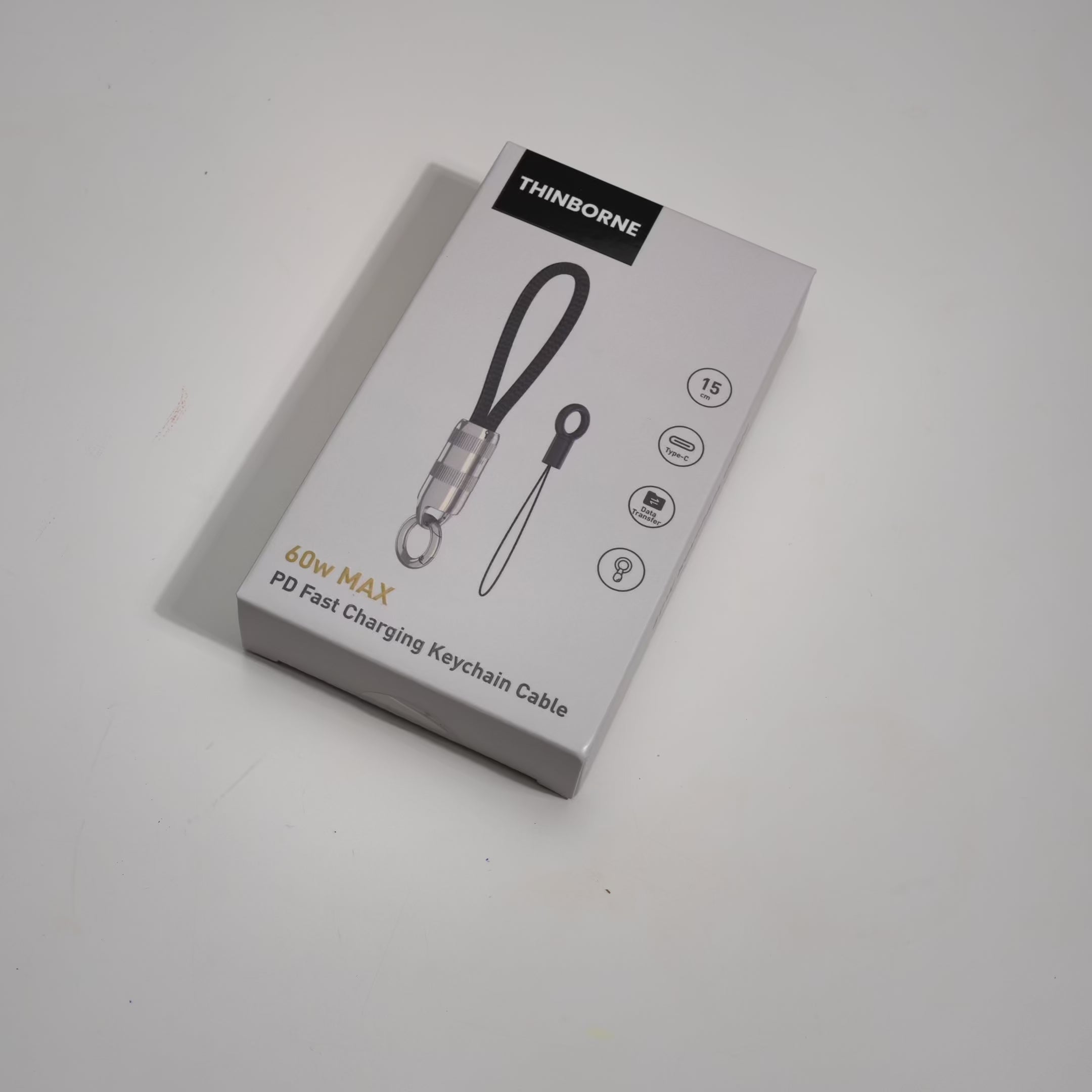 unboxing super thin keychain cable