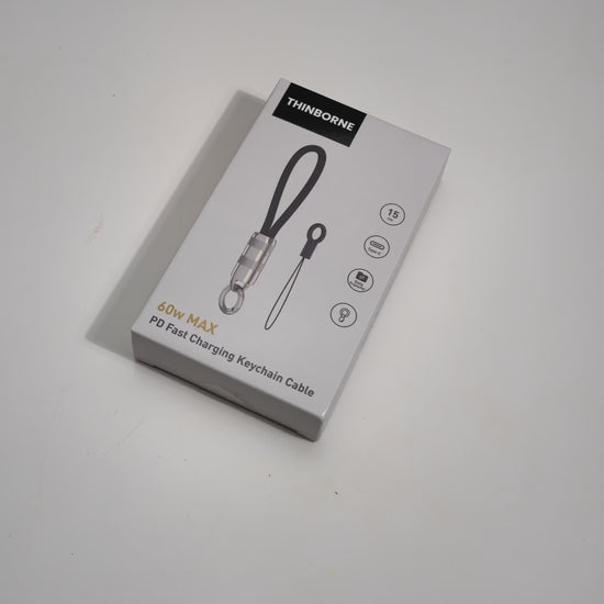 unboxing super thin keychain cable