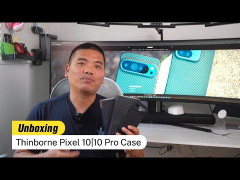 unboxing thinborne google pixel 10 pro case
