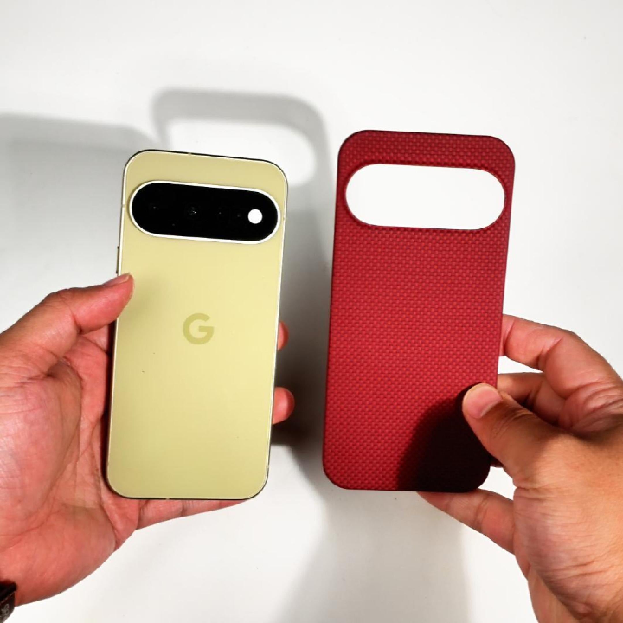 how to install the pixel 11 red aramid fiber case