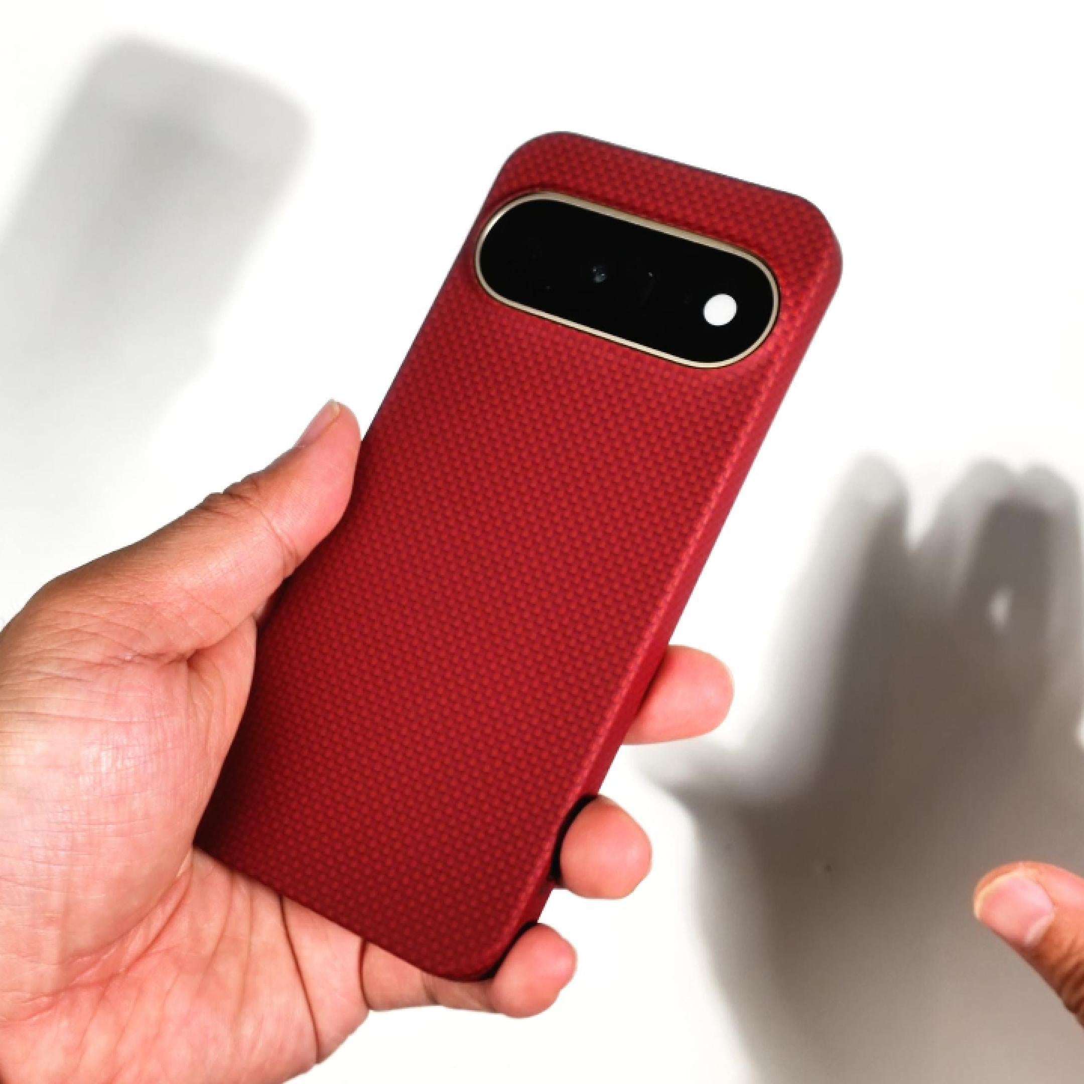 unboxing thinborne red pixel 11 aramid case